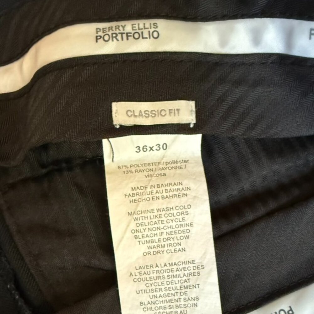 36x30 Slacks - Perry Ellis